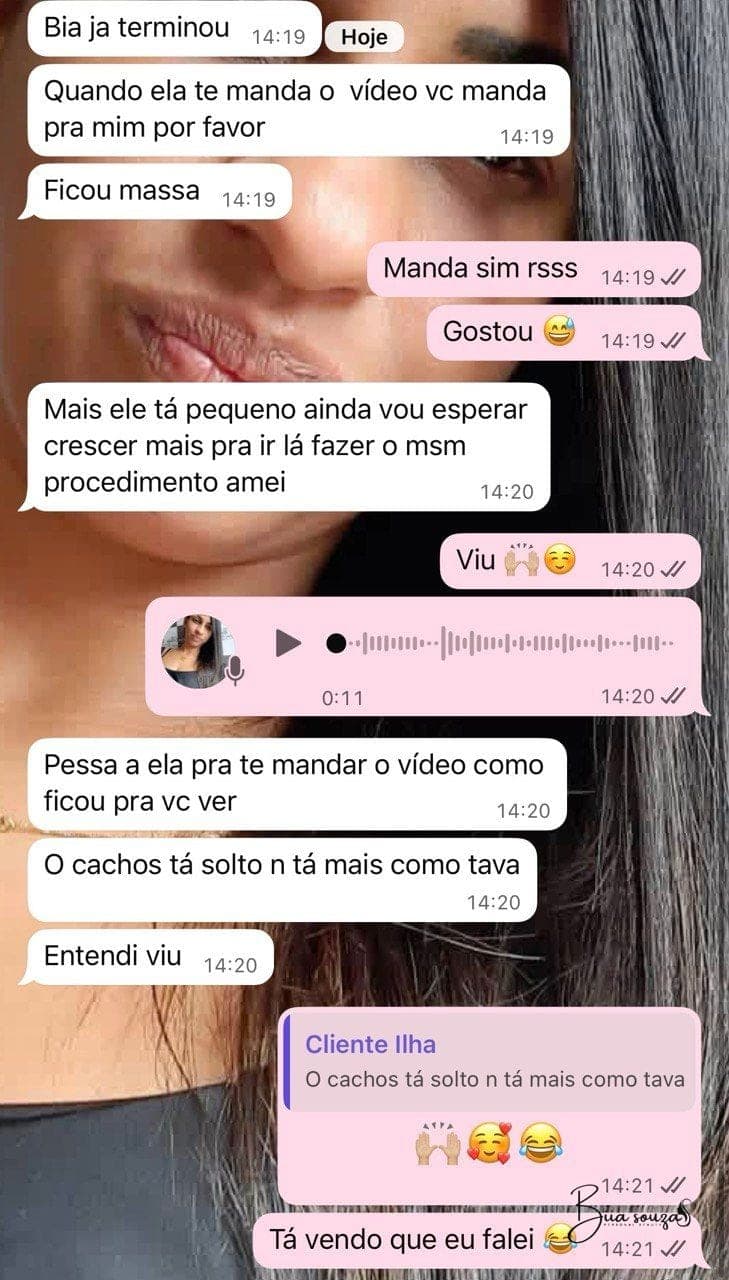 Trabalho do salão Biia Souza na Ilha de Itaparica — Vera Cruz/BA (61)