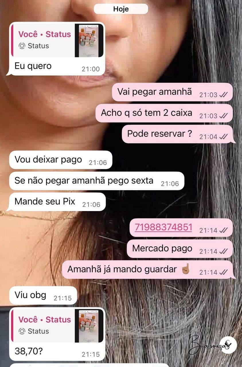 Trabalho do salão Biia Souza na Ilha de Itaparica — Vera Cruz/BA (63)